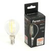 Feron 51257 Лампа светодиодная филамент LB-1706, G45 (шар), 6W 175-265V E14 4000К