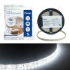 Feron Лента светодиодная 12V , 120*SMD2835, 9,6W/m, IP65, 4000К (нейтральный белый), 51637