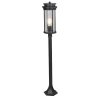 Feron Светильник садово-парковый, серии «Новара », (НБУ) E27, 220-240V, IP44, цвет черный, цилиндр, столб, 51840