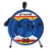 Feron Удлинитель на катушке 4-местный с/з, 30м, серия Professional, синий, PRF02-31-30 (80098) 39786