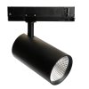 Feron Светильник трековый на шинопровод, трехфазный (ДПО) , 40W, 4000К (белый), 170-265V, 3600Lm, цвет черный, корпус алюминий, 51601