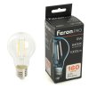 Feron 48891 Лампа светодиодная филамент LB-1106, A60 (шар), 6W 175-265V E27 6400К