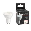 Feron Лампа светодиодная, (7W) 230V GU10 4000K MR16 с линзой 110 градусов, LB-1607