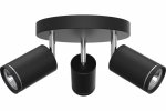 Feron ML203-1 светильник настенно-потолочный под лампу GU10, черный 41924