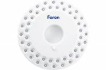 Feron Фонарь светодиодный переносной, работающий от батареек типа AA, с карабином, TH2502 41685