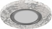 Feron CD953 Светильник встраиваемый с LED подсветкой потолочный MR16 G5.3, прозрачный 32539