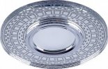 Feron CD981 Светильник встраиваемый с LED подсветкой потолочный MR16 G5.3, прозрачный, серебро 32437