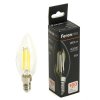 Feron 51245 Лампа светодиодная филамент LB-1206, C35 (свеча), 6W 175-265V E14 4000К