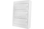 Feron 49647 EBX50-3/36-40 Бокс настенный 36 модулей, белый, пластик, IP40, серия Standart