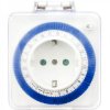 Feron TM31 Розетка с таймером (суточная механическая), IP44, 230V, 3500W/16А , 90*99*79мм, 23204