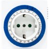 Feron TM32 Розетка с таймером (суточная механическая), IP20, 230V, 3500W/16А , 80*80*77мм, 23203