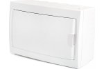 Feron 49643 EBX50-3/08-20 Бокс настенный 8 модулей, белый, пластик, IP20, серия Standart