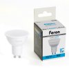 Feron 51217 Лампа светодиодная LB-24, MR16 (рефлекторная), 5W 175-265V GU10 6400К