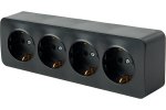 Feron 49506 Розетка STEKKER MST16-14-05 на 4 гнездо, с заземлением