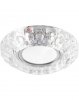 Feron CD987 Светильник встраиваемый с LED подсветкой потолочный MR16 G5.3 прозрачный 32664
