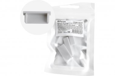 Фотография товара 'Feron 48259 Заглушка для профиля LD384 «без отверстия»'