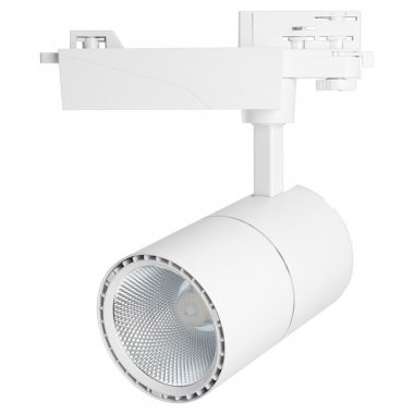 Фотография товара 'Feron 51001 Светильник трековый на шинопровод, трехфазный (ДПО) AL103, 20W, 2700К'