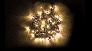 Фотография товара 'Feron CL93 Гирлянда на елку , 750LED, 2700К, IP44, 45W, от сети 230V'