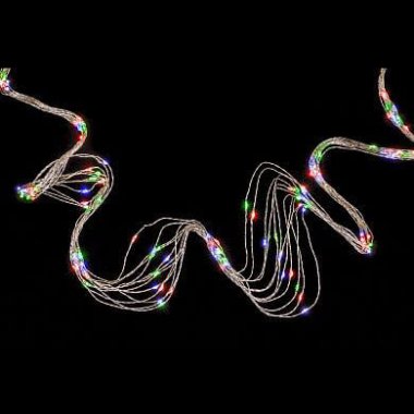 Фотография товара 'Feron CL53 Гирлянда на елку , 200LED, IP20, 10.2W, на батарейках'