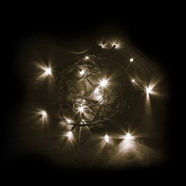 Фотография товара 'Feron Гирлянда линейная CL02, 20LED, 2700К, IP20, 1,2W, от сети 230V, с контроллером'