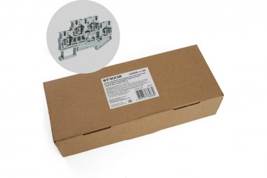 Фотография товара 'Feron 39967 LD555-1-25 ЗНИ Зажим пружинный, 4-проводной проходной 2 уровня 2,5 мм'