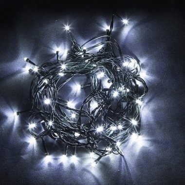 Фотография товара 'Feron Гирлянда линейная CL07, 400LED, 5000К, IP44, 24W, от сети 230V'