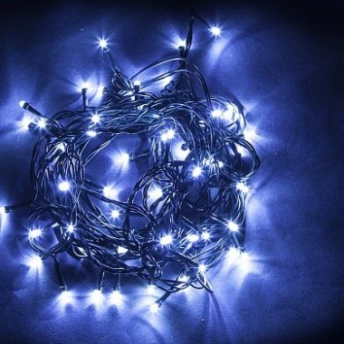 Фотография товара 'Feron Гирлянда линейная CL07, 400LED, IP44, 24W, от сети 230V'