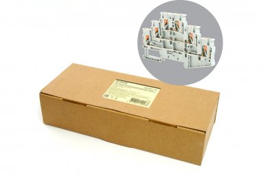 Фотография товара 'Feron 49248 LD579-1-25 ЗНИ Зажим самозажимной, 6-проводной проходной 3 уровня 2,5 мм?'