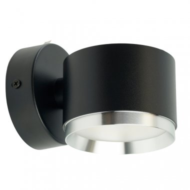 Фотография товара 'Feron Светильник накладной под лампу, (-) , GX53 12W, 230V, IP20, цвет черный + хром, корпус алюминий, 51691'