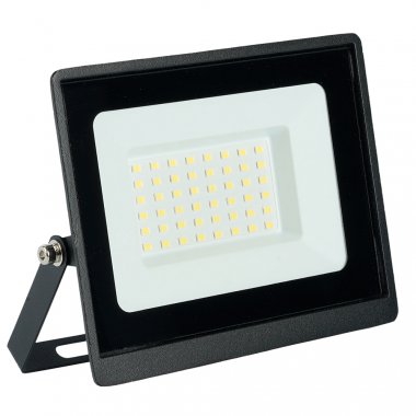 Фотография товара 'Feron Прожектор светодиодный многоматричный с монтажным креплением на кронштейн, (ДО) , 50W, 6400К (холодный белый), 52108'