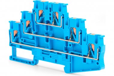 Фотография товара 'Feron 49256 LD579-2-25 ЗНИ Зажим самозажимной, 6-проводной проходной 3 уровня 2,5 мм?'