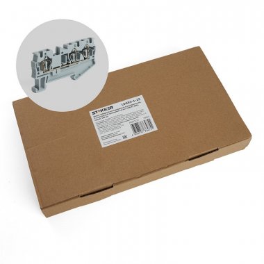 Фотография товара 'Feron 39963 LD553-1-25 ЗНИ Зажим пружинный, 3-проводной проходной 2,5 мм? (JXB ST 2,5)'