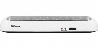 Фотография товара 'Feron EL14 Светильник аккумуляторный AC/DC, 22LED/дневной, 230V, IP20'