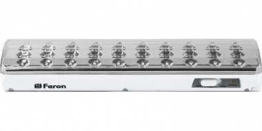 Фотография товара 'Feron EL21 Светильник аккумуляторный DC, 40LED/дневной, 230V, IP20'