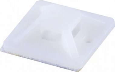 Фотография товара 'Feron SMCL3030  Площадка под хомут самоклеющаяся, размер 30*30мм, материал: нейлон'