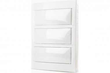 Фотография товара 'Feron 49640 EBX50-2/36-40 Бокс встраиваемый 36 модулей, белый, пластик, IP40, серия Standart'