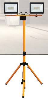 Фотография товара 'Feron LL-502 Светодиодный переносной прожектор на штативе 2x30W 6400K IP65 29567'