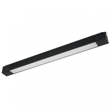 Фотография товара 'Feron Светильник трековый на шинопровод, однофазный (ДПО) , 30W, 4000К (белый), 170-265V, 2100Lm, цвет черный, корпус алюминий, 48382'