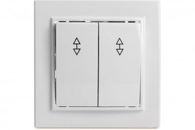 Фотография товара 'Feron 39919 Выключатель двухклавишный STEKKER PSW10-9008-01, серия Эрна'