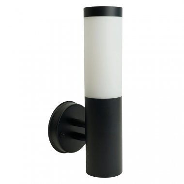 Фотография товара 'Feron Светильник садово-парковый, серии «Техно», (НБУ) RAL color 9005 E27, 230V, IP44, цвет черный, на стену вверх, 51522'