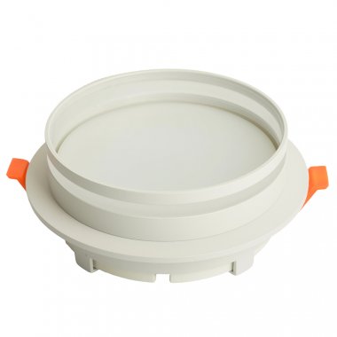 Фотография товара 'Feron Светильник потолочный встраиваемый (ФВО) , под лампу GX70 GX70, белый, круг, 140*140*55 мм, 51097'