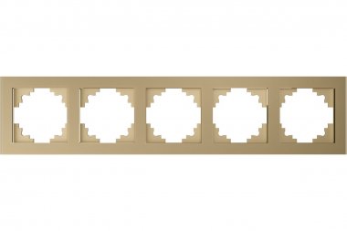 Фотография товара 'Feron 49040 Рамка STEKKER GFR00-7005-08 на гнездо размер 368*84*9мм'