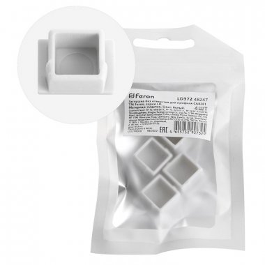 Фотография товара 'Feron 48247 Заглушка для профиля LD372 «без отверстия»'