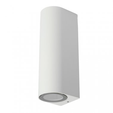 Фотография товара 'Feron Светильник садово-парковый, серии «Бостон», (ДБУ) 2*GU10, 230V, IP54, цвет белый, на стену , 51313'