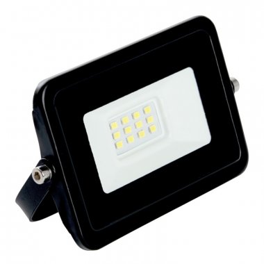 Фотография товара 'Feron Прожектор светодиодный 10W 6500K AC220V/50Hz IP65, черный в компактном корпусе'