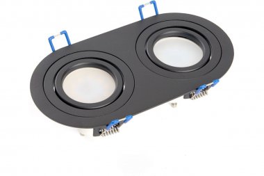 Фотография товара 'Feron 48459 Светильник потолочный встраиваемый (ИВО) DL2812, под лампу MR16 G5.3'