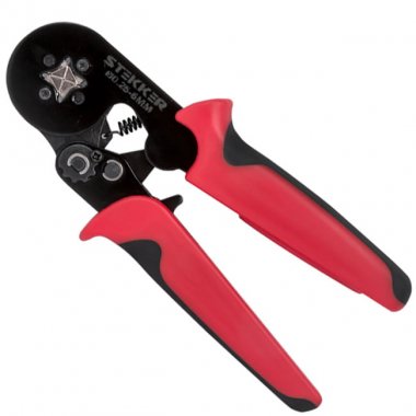 Фотография товара 'Feron Кримпер для обжима втулочных наконечников d0,25-10мм, красный'