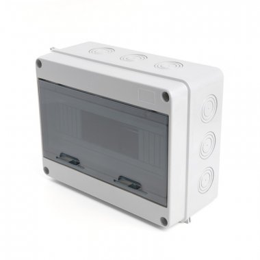 Фотография товара 'Feron Бокс настенный 12 модулей, пластик, IP65, EBX50-1/12-65 39191'