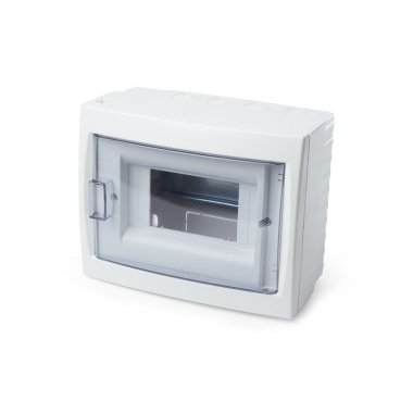 Фотография товара 'Feron Бокс настенный 6 модулей, пластик, IP20, серия Standart (КНО-6Д), EBX50-3/06-20 39645'