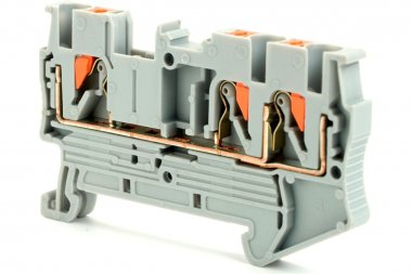 Фотография товара 'Feron 49243 LD573-1-25 ЗНИ Зажим самозажимной, 3-проводной проходной 2,5 мм?'